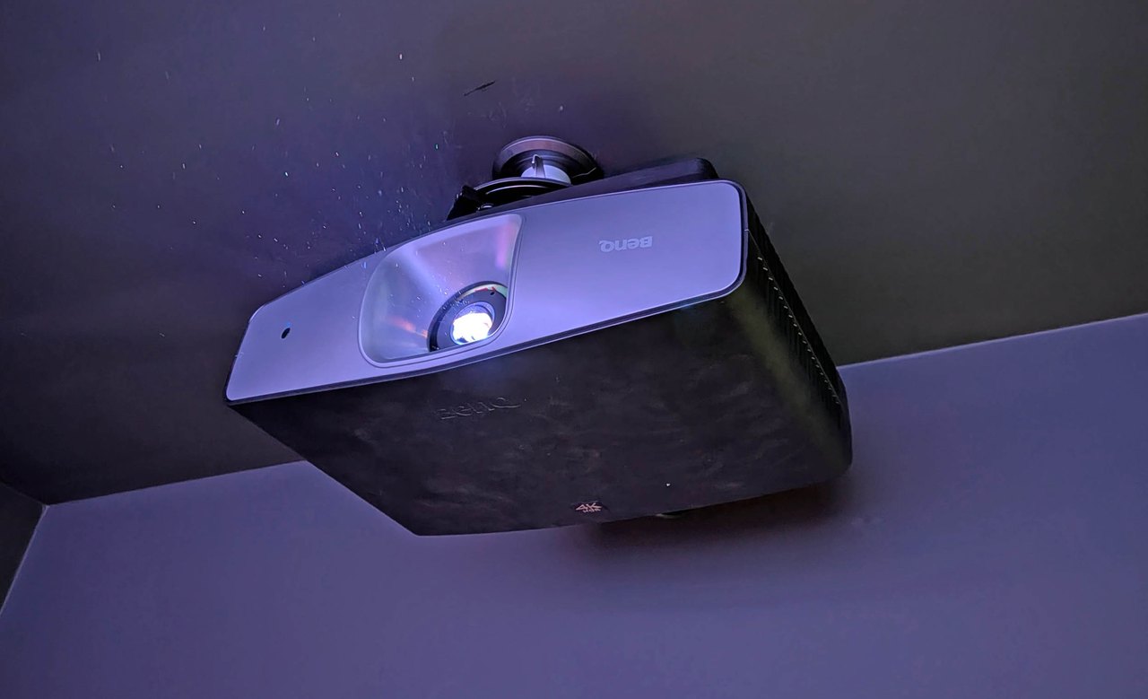 明基 BenQ W4200 吊装安装示意