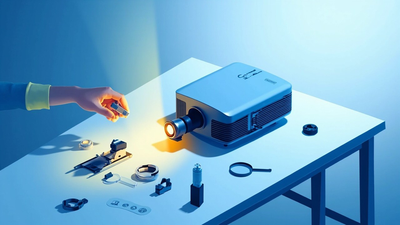 Projectiondesign 400-0300-00 投影机灯泡适用机型：Action! 3 cineo3 F3 Action! 3 1080p F3 SX+ 等7款机型原厂替代