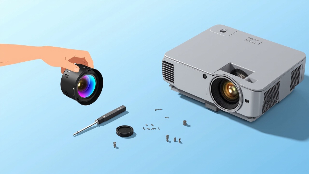 佐西卡 WA108 投影机镜头适用机型:鸿合 HT-D203UA 科视 4K7-HS 科视 4K10-HS 兼容原厂