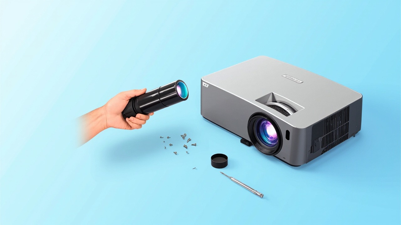 佐西卡 WK200 投影机镜头适用机型:科视 4K7-HS 科视 4K10-HS 兼容原厂
