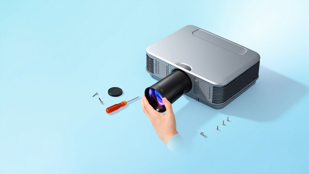 佐西卡 WF20A 投影机镜头适用机型：奥图码 ZU606T 奥图码 EL700K 兼容原厂