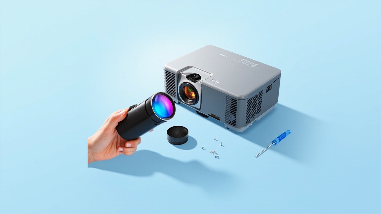 佐西卡 FA106 投影机镜头适用机型:华录 HL-GU21K 华录 HL-GU18K 兼容原厂