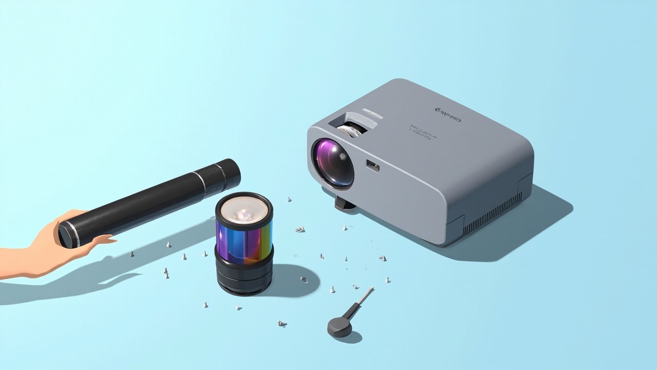 佐西卡 WE299(<10K Lumens)投影机镜头适用机型:蓝胜卡顿 D130K 兼容原厂