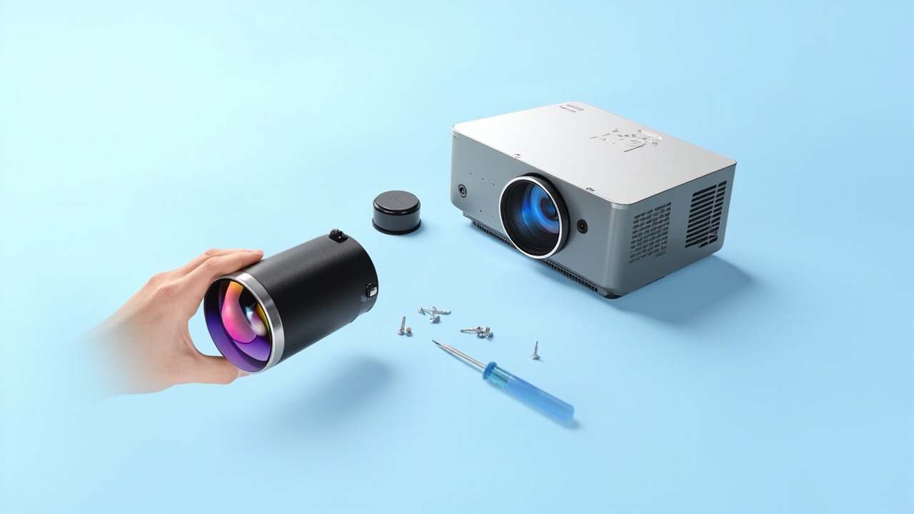 佐西卡 WE29A 投影机镜头适用机型:全色光显 W10 全色光显 W9 中科 MU9 全色光显 M8 兼容原厂