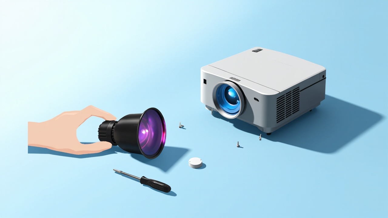 佐西卡 WE293（<10K Lumens）投影机镜头适用机型：科影达 C-WU1200L 科影达 C-WU1500L 兼容原厂
