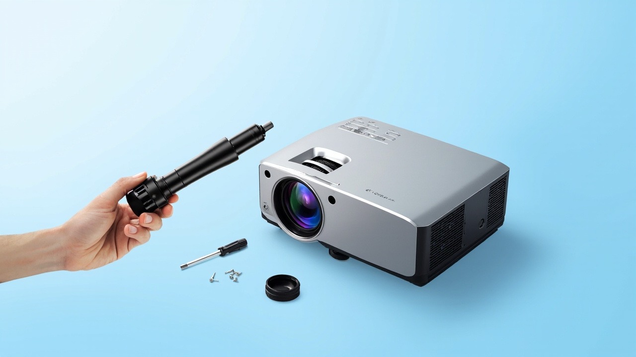 佐西卡 SC271 (电动Electric) 投影机镜头适用机型：海信 P80 海信 P100 海信 P120 兼容原厂