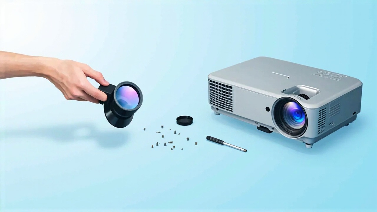 佐西卡 A22-704-067 投影机镜头适用机型：科视 4K7-HS 科视 4K10-HS 奥图码 ZK750 奥图码 ZK1050 兼容原厂