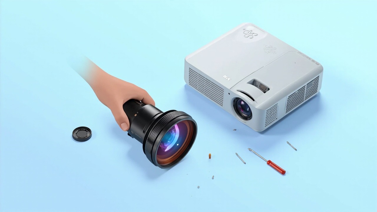 佐西卡 WF202 投影机镜头适用机型：奥图码 EL500U 奥图码 ZU506T 兼容原厂