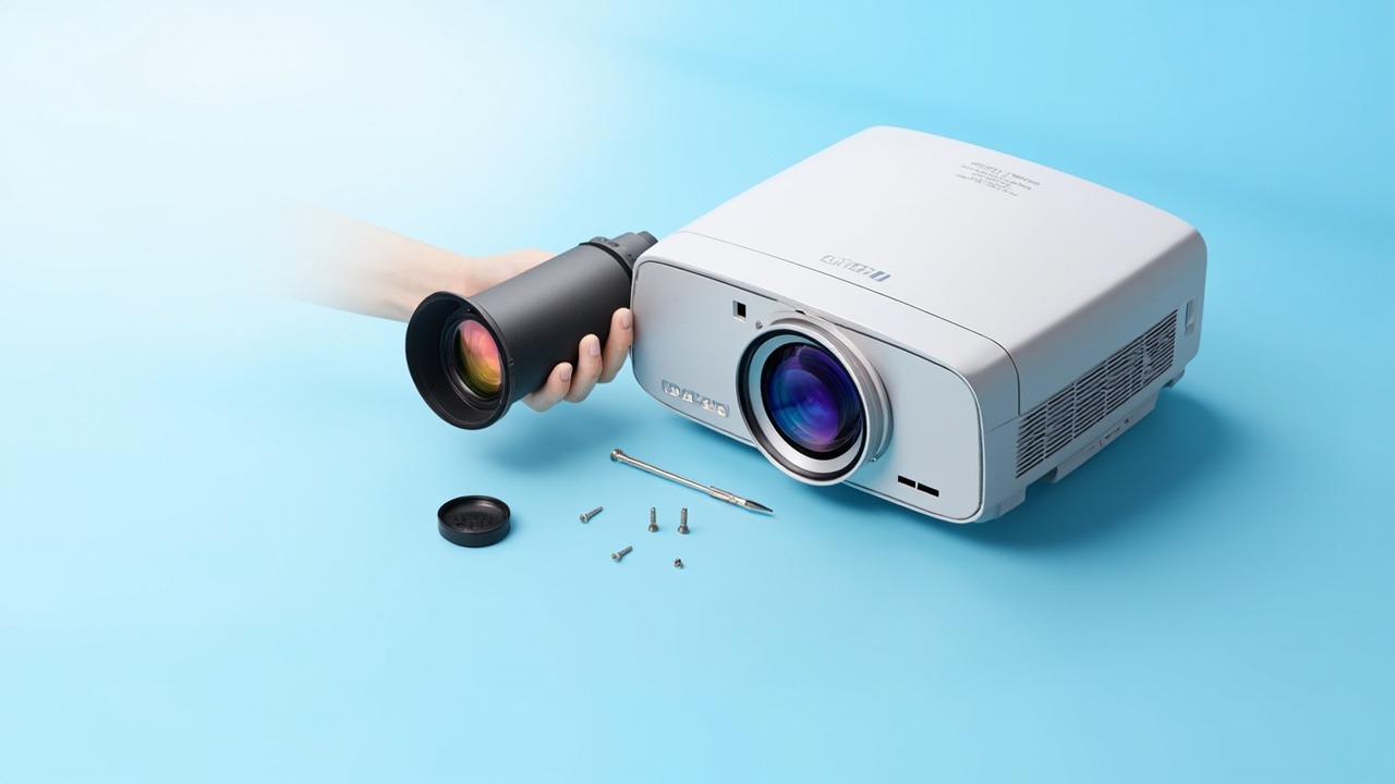 佐西卡 WD48E 投影机镜头适用机型：科视 DWU760-iS 科视 DWU860-iS 科视 DWU960-iS 科视 4K860-iS 兼容原厂