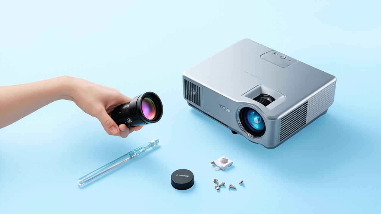 佐西卡 WE305 投影机镜头适用机型:优派 LS960WU 优派 LS950WU 优派 LS950-4K 兼容原厂