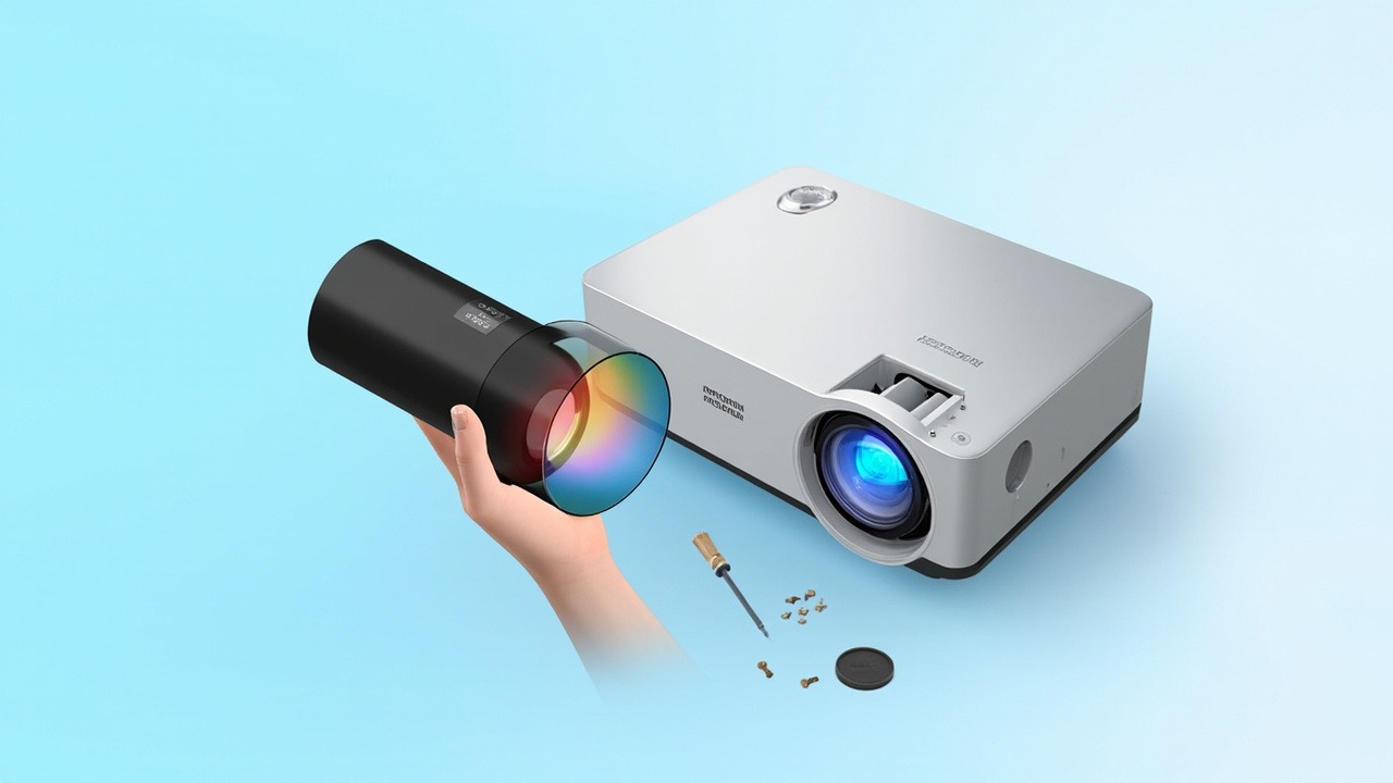佐西卡 LC013 投影机镜头适用机型：科影达 C-WU700L 科影达 C-WU730L 兼容原厂