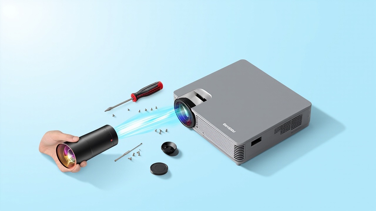 佐西卡 WD508 投影机镜头适用机型:丽讯 RU75953 丽讯 RU70983 兼容原厂
