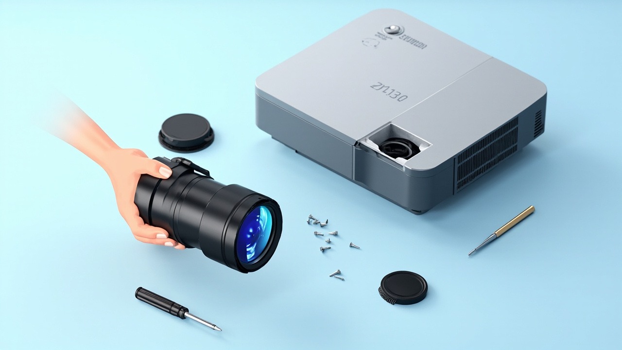佐西卡 WK03B 投影机镜头适用机型:优派 UB1060D 优派 UB1010D 兼容原厂