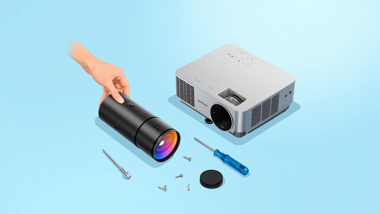 佐西卡 SC204 (电动Electric) 投影机镜头适用机型:云果 F67A 兼容原厂