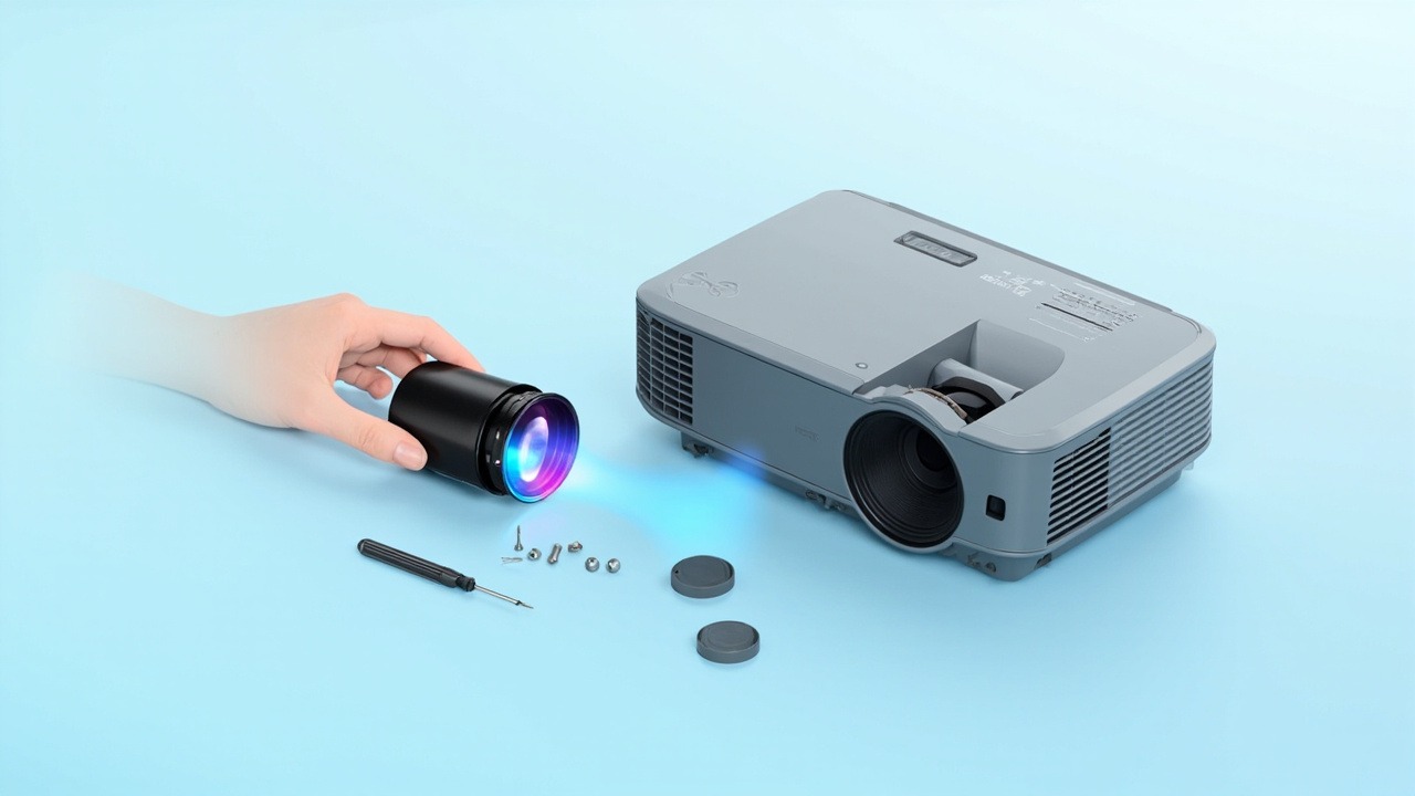 Zorsika WJ14G প্রজেক্টর লেন্স Hitevision HT-L123UA/HT-L852UA/HT-L103UA (মূল সামঞ্জস্যপূর্ণ)