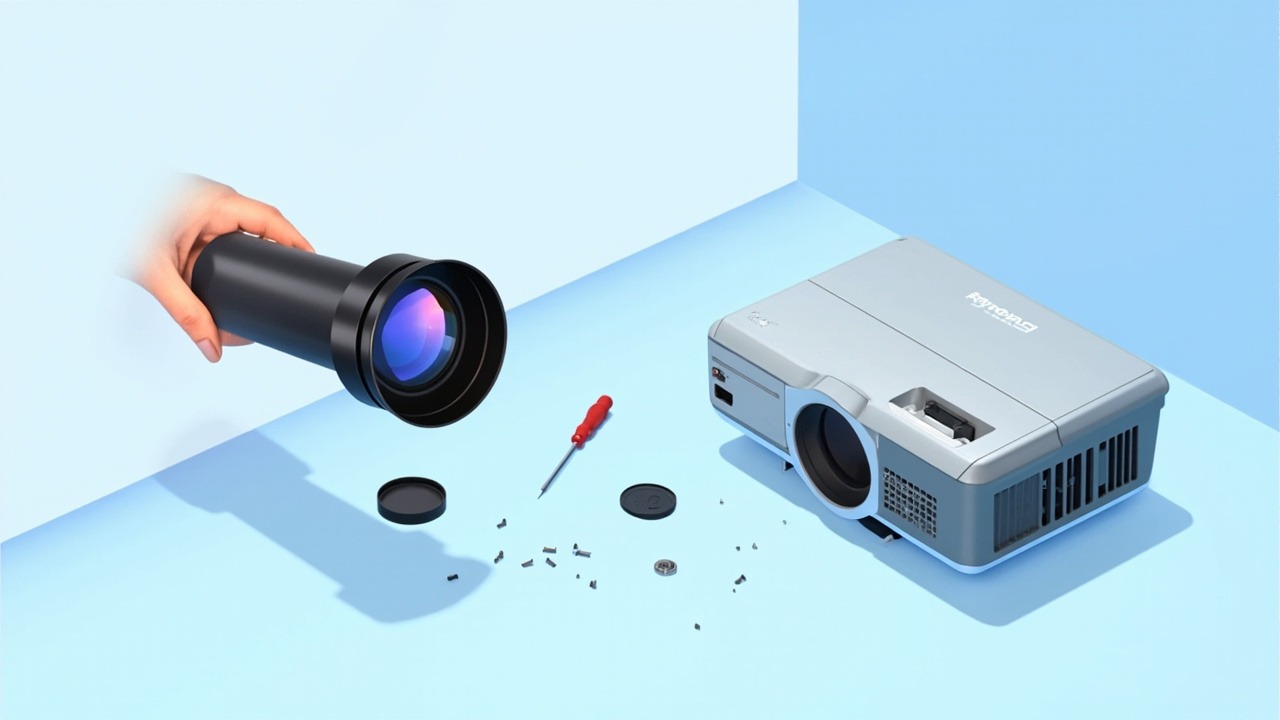 佐西卡 SC253 投影机镜头适用机型：科视 LWU1260-DPS 科视 LWU860-DPS 科视 LWU1160-DPS 科视 LWU1460-DPS 兼容原厂
