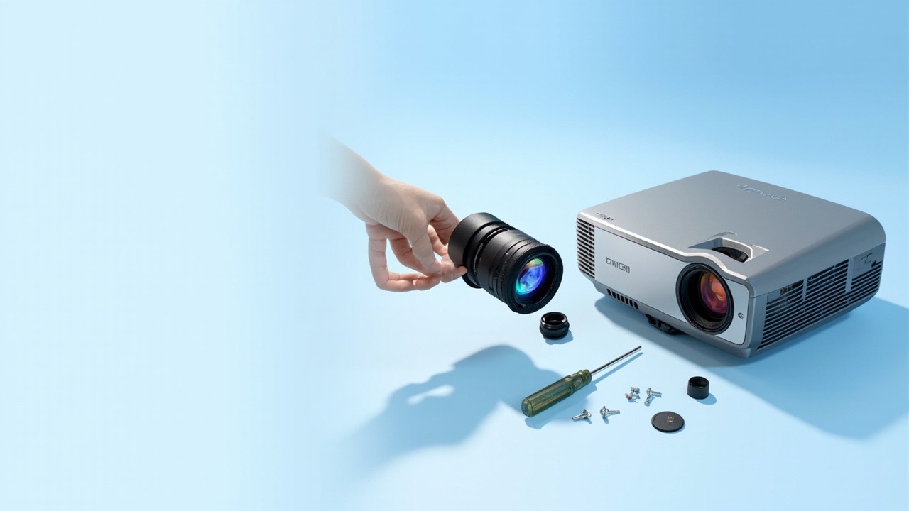 佐西卡 WB03H 投影机镜头适用机型:华映 HP-CS100U 华映 HP-CS120U 兼容原厂