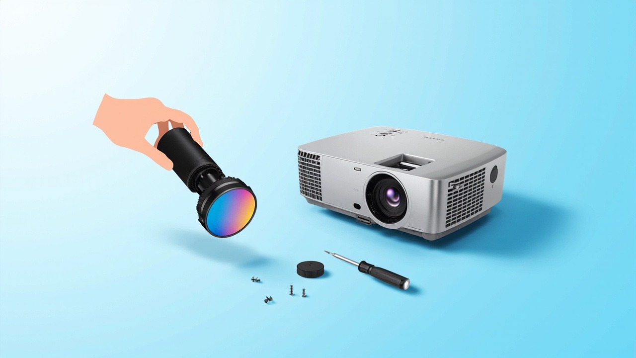 佐西卡 SC25H 投影机镜头适用机型：华映 HP-CS100U 华映 HP-CS120U 兼容原厂