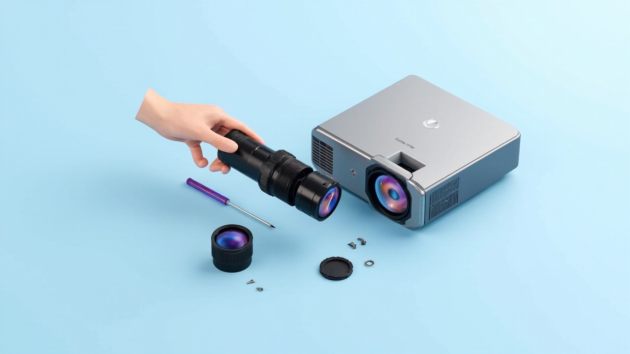 佐西卡 WK01C(<18K Lumens)投影机镜头适用机型:鸿合 HT-D133UA 鸿合 HT-D163UA 兼容原厂
