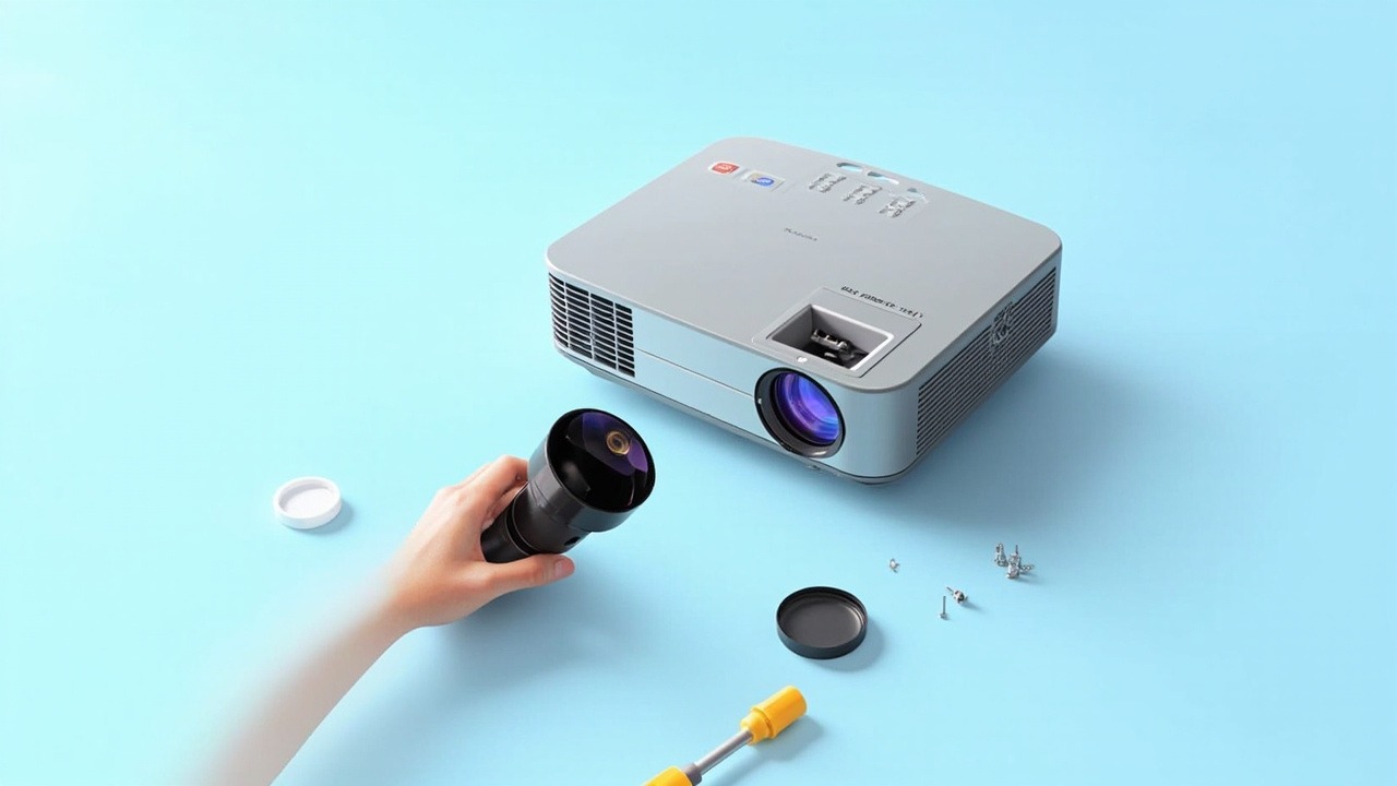 佐西卡 ZN3203J 投影机镜头适用机型：迪恒 DU24KP 兼容原厂