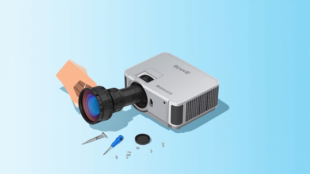 佐西卡 LA01M 投影机镜头适用机型:华映 HP-CB60U 华映 HP-CE85U 华映 HP-CE70U 兼容原厂