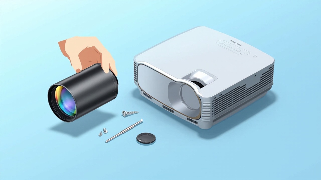 佐西卡 WE22K 投影机镜头适用机型:华映 HP-CB60U 华映 HP-CE85U 华映 HP-CE70U 兼容原厂