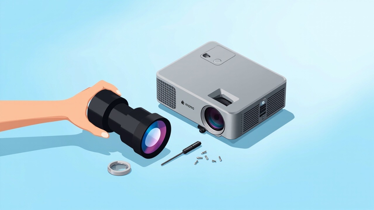 佐西卡 WB021 投影机镜头适用机型:巴可 iQ6‑W6 巴可 iQ6‑W7 兼容原厂