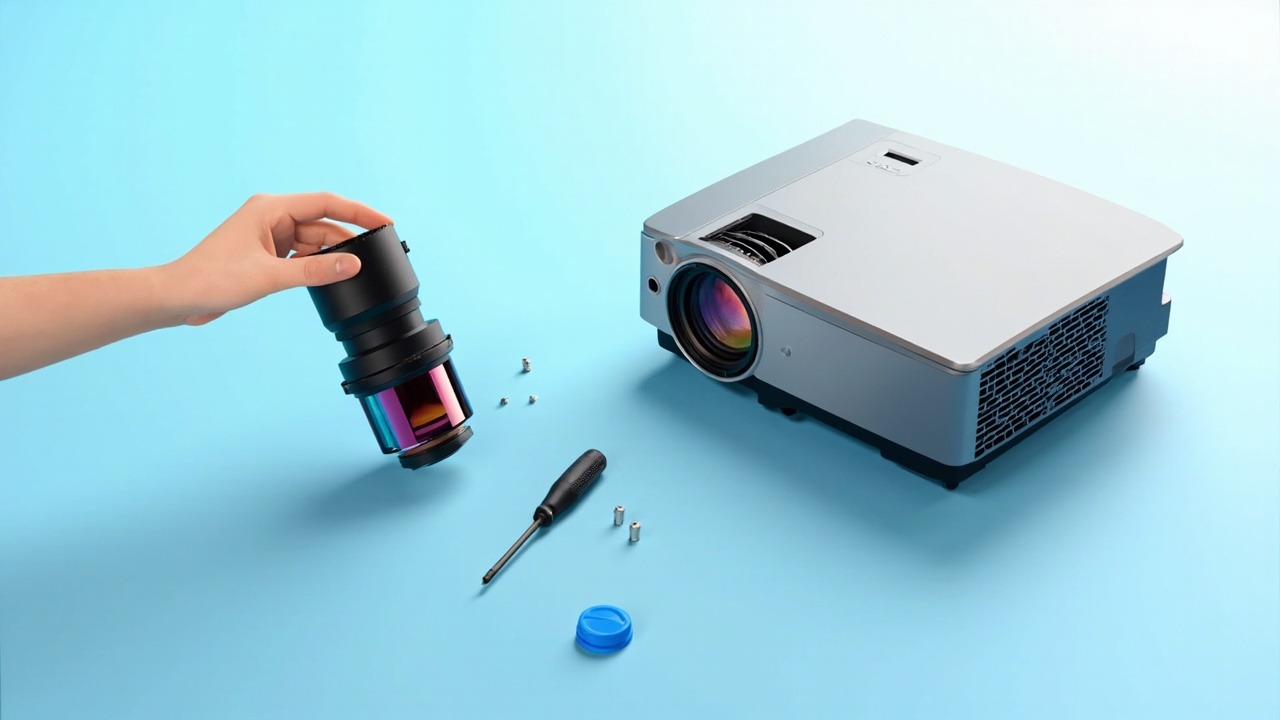 佐西卡 902MI 投影机镜头适用机型:华映 HP-CS100U 华映 HP-CS120U 兼容原厂