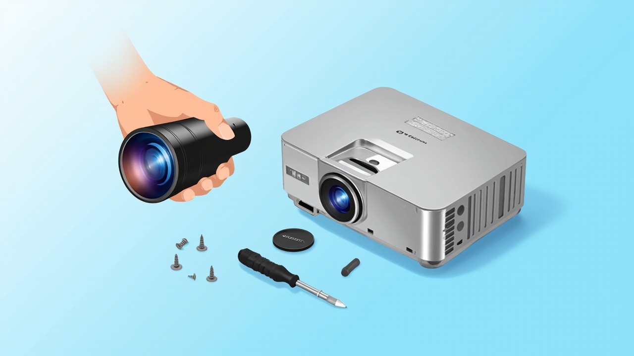 LC01B 投影机镜头 1.5–3:1 适配夏普 XP-P601Q-W P721Q-B 等 3 款工程机