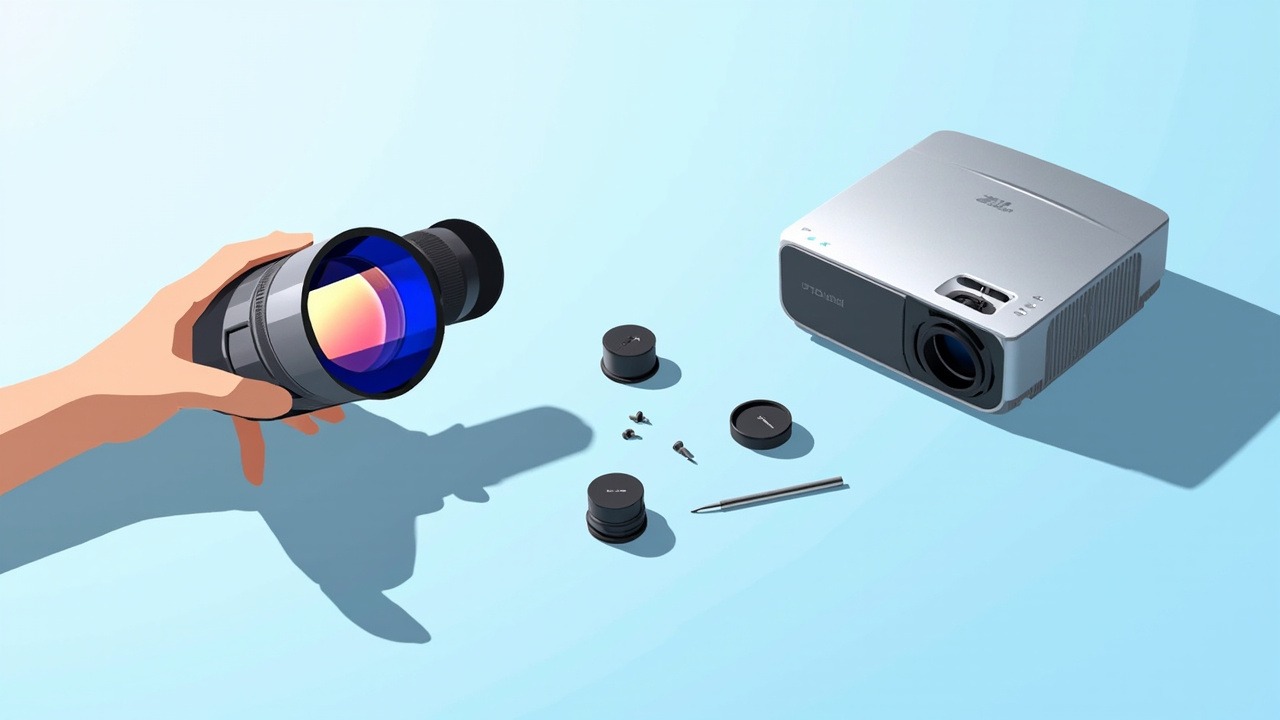 WD651 0.35:1 Projector Lens for 5 Hisense Models: PA92, HLP850, PA80, PA85, P75