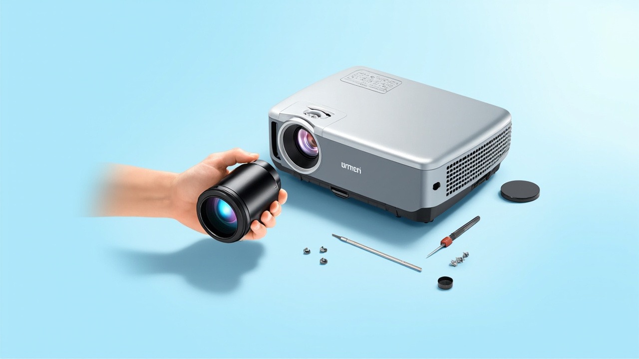 Objectif projecteur SC282 1.26–1.95:1 compatible avec Winmate C-4K900