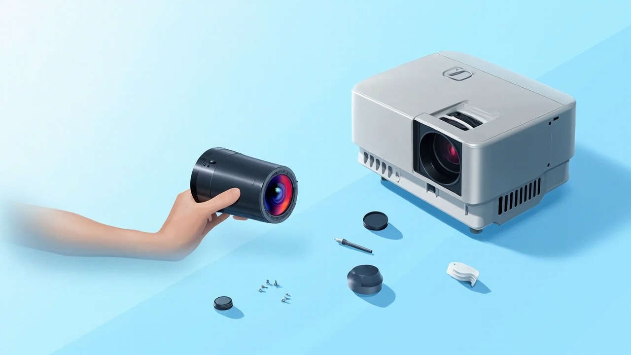 WE294 投影机镜头 0.5–0.6:1 适配科视 DWU1400-GS DWU1100-GS DWU880-GS 等 3 款工程机