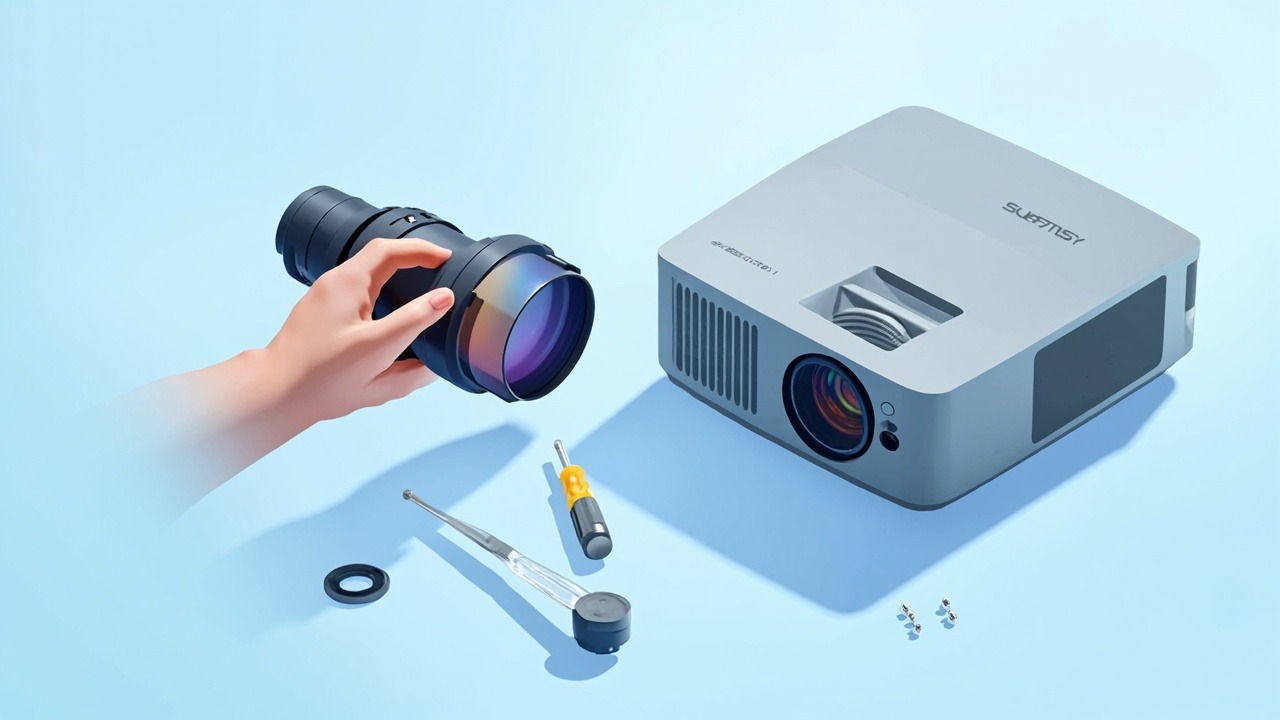 Objectif de projecteur LP3004+ 1,17–1,47:1 compatible NEC NP-NC900C NC1503 NC1402 NC1202 NC1000C