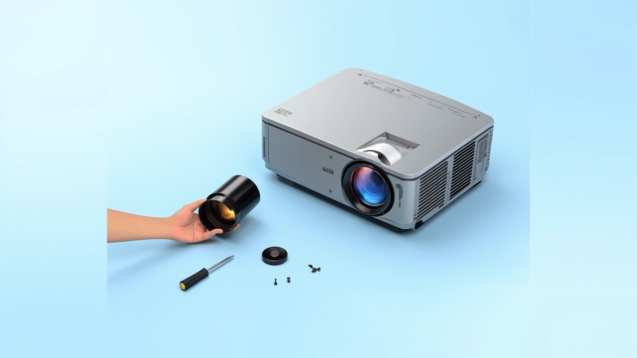 Lente para projetor SC381 1.26–1.95:1 para 3 modelos profissionais SML-L1300U, L1700U e LD1500U