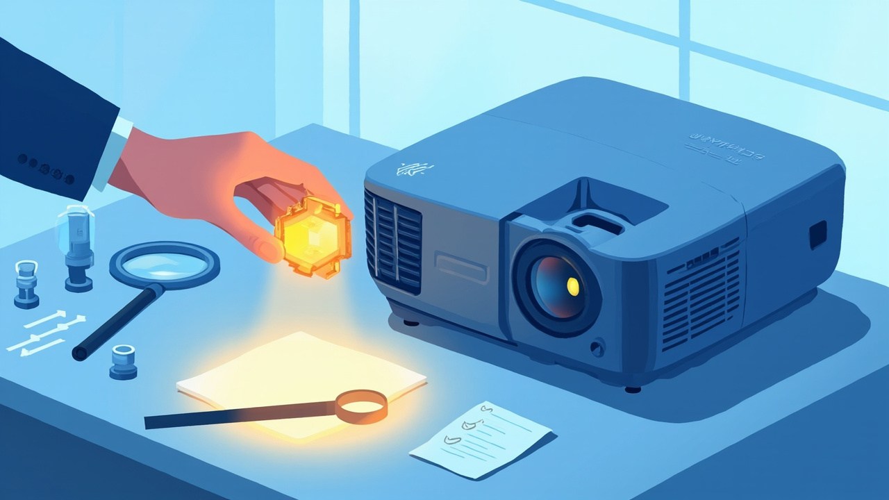 مصباح جهاز عرض Christie 003-120707-01 متوافق مع LX501 LWU421 LW401 بديل أصلي