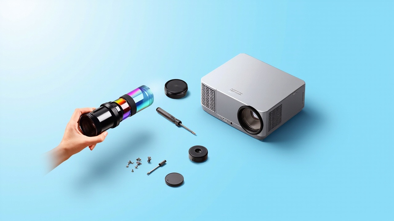 WE29C প্রজেক্টর লেন্স 0.5–0.6:1, Sharp XP-P601Q-W/P721Q-B সহ ৩টি মডেল