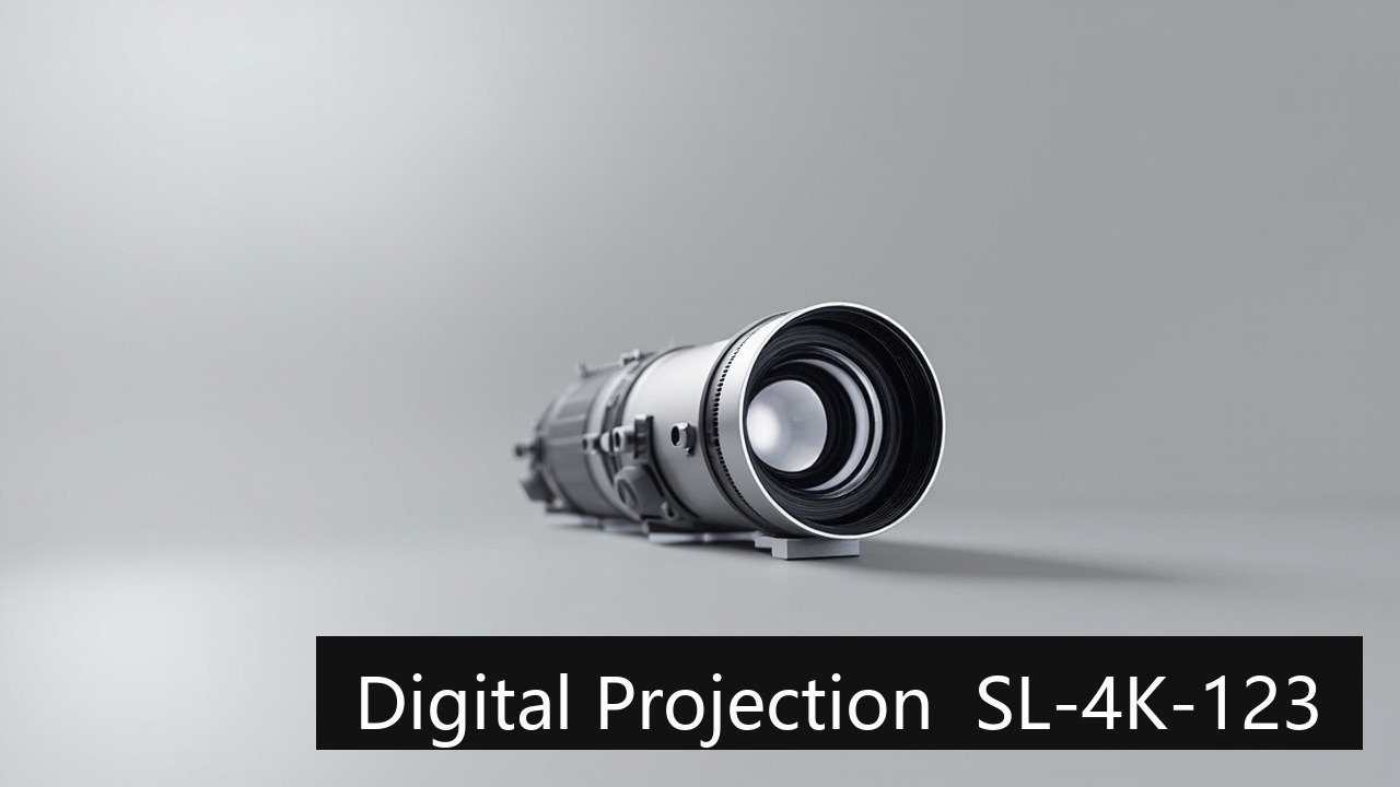 Lente de proyección de largo alcance Digital Projection SL-4K-123: compatible con INSIGHT 4K Laser