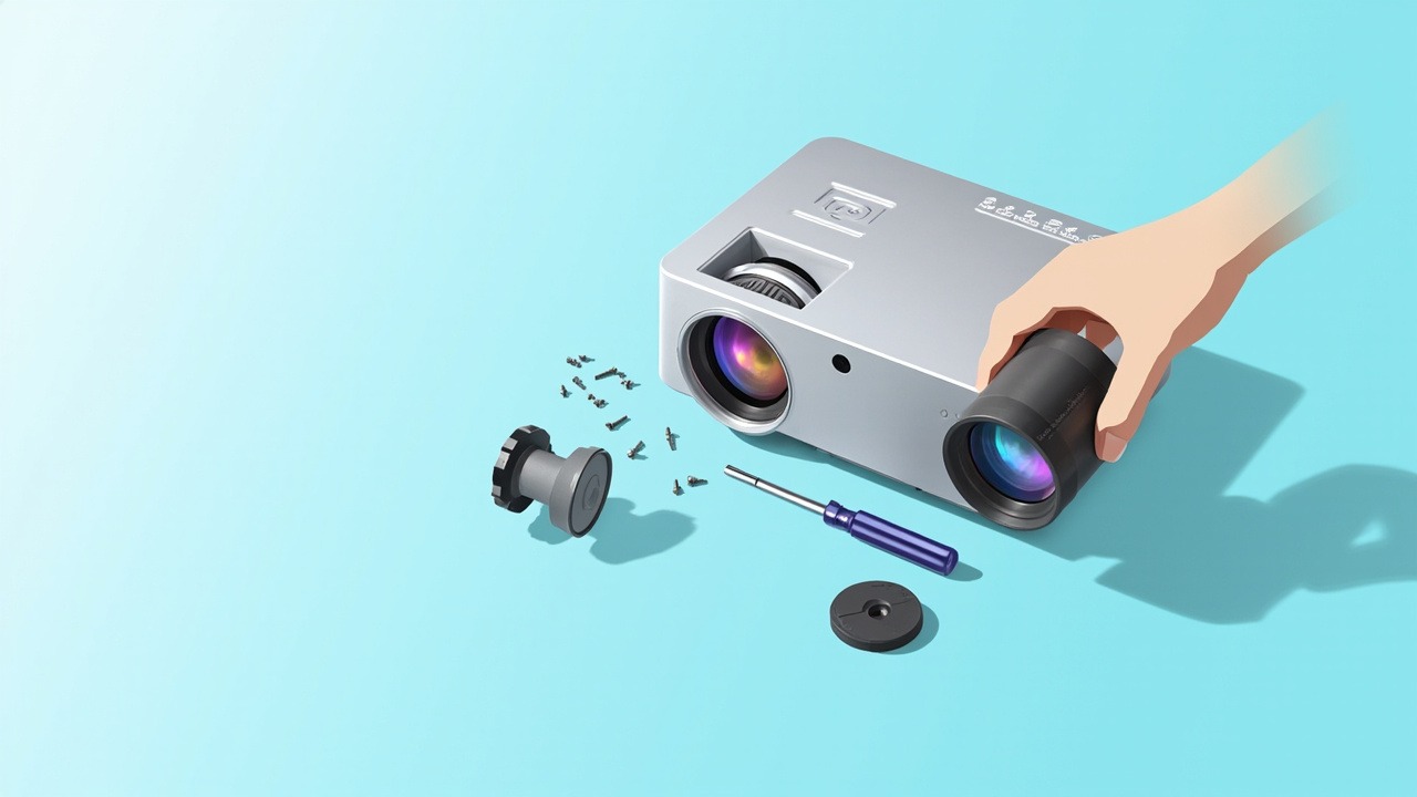 Lente para proyector WE298 0.5–0.6:1 compatible con Boxlight AS8893 BK95CN BK85CN BK75CN BK65CN