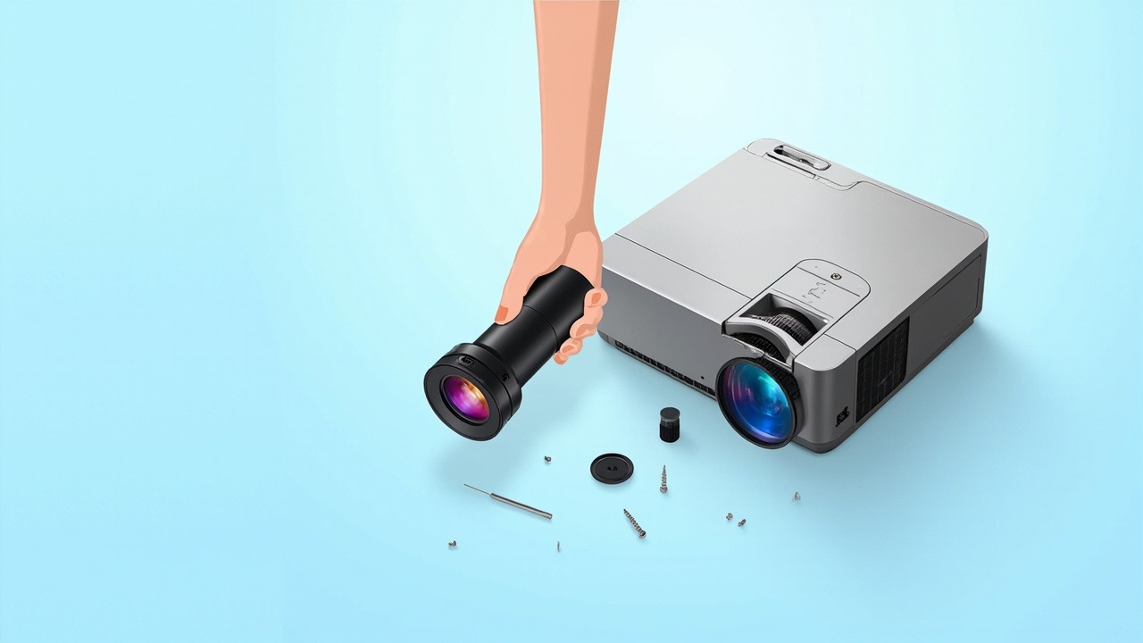 WD48B Projector Lens 0.35:1 for M8, MU9, W10 & W9 Engineering Projectors
