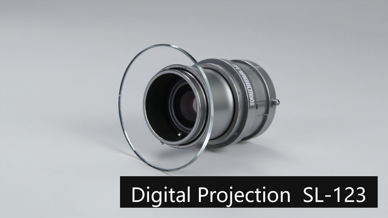 Digital Projection SL-123 मानक थ्रो लेंस विश्लेषण: HIGHlite Laser 1080P/WUXGA अनुकूल